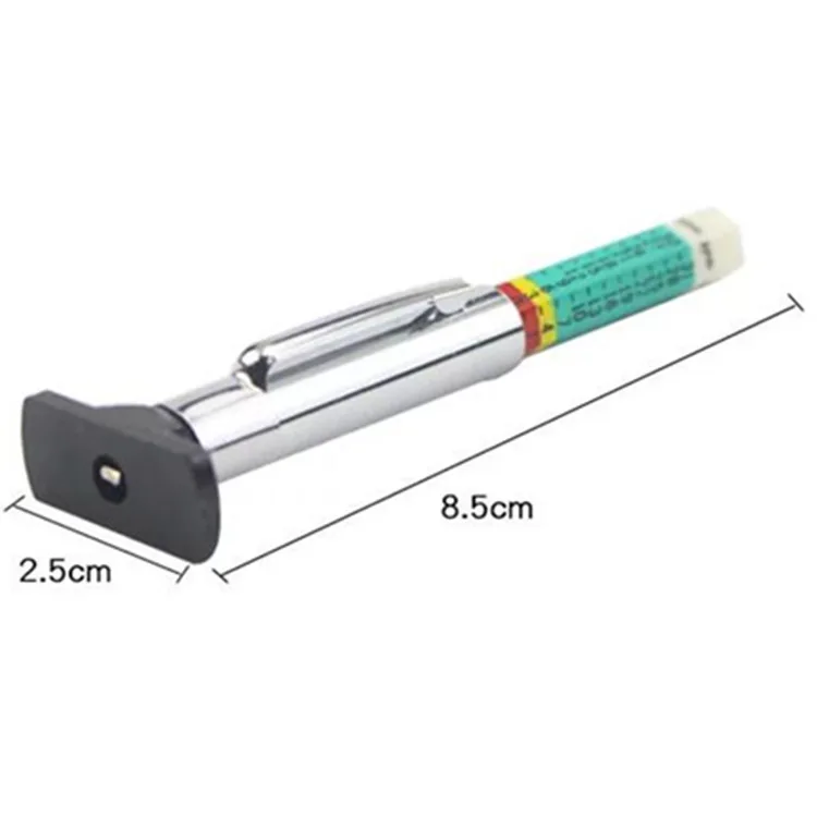 Color Car Tire Depth Gauge Pattern Ruler Thread Rule 25mm NDS Tire Pattern Depthometer