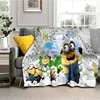 Kawaii Despicable Me Minions Soft Flannel Blankets,Throw Blanket Comfortable Blanket for Picnic Beds Sofa Home Bedroom Kid Cover 2