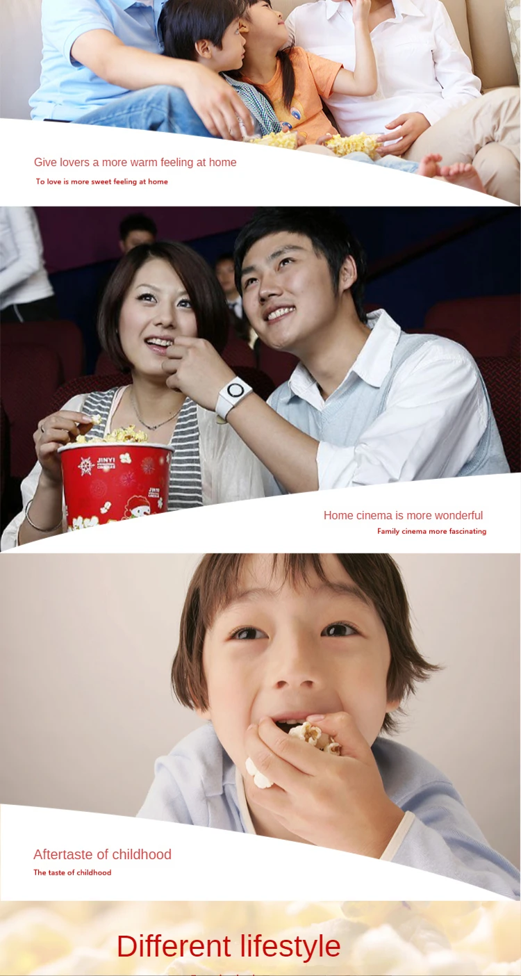 Fascinante Máquina De Palomitas De Maíz Para El Hogar