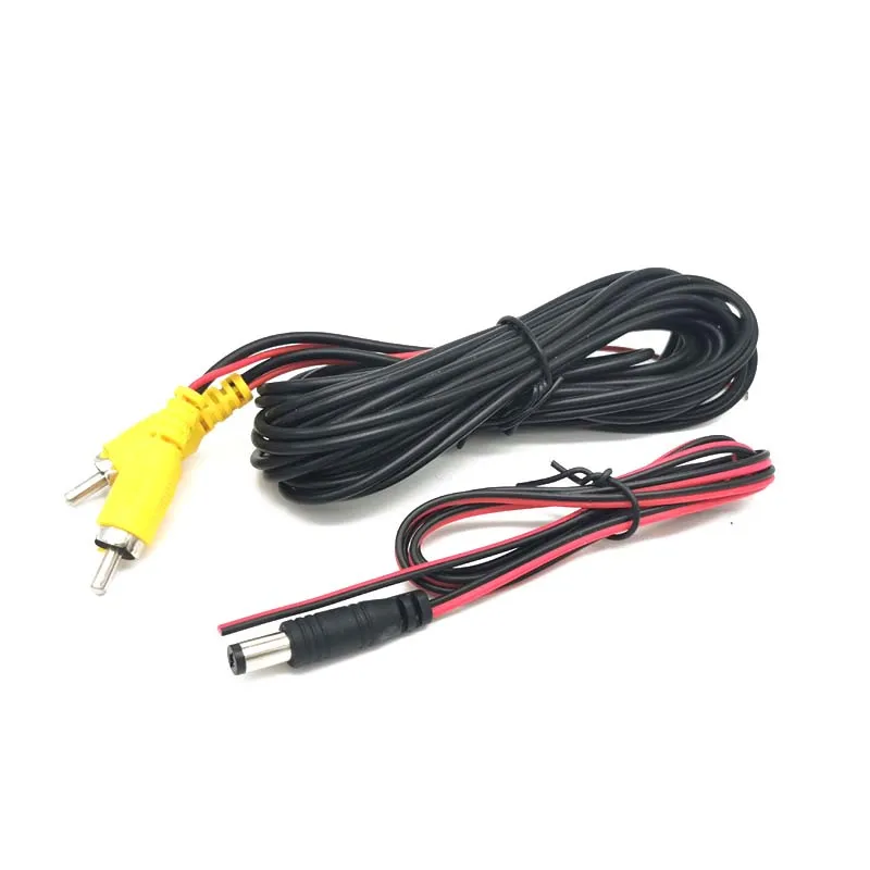 Universal RCA 6M Video Cable for Car Rear View Parking Camera Connection