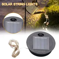 Panneau solaire de remplacement pour guirlande lumineuse solaire, lanternes solaires suspendues d'extérieur, pièces étanches, accessoires pour jardin et allée 1
