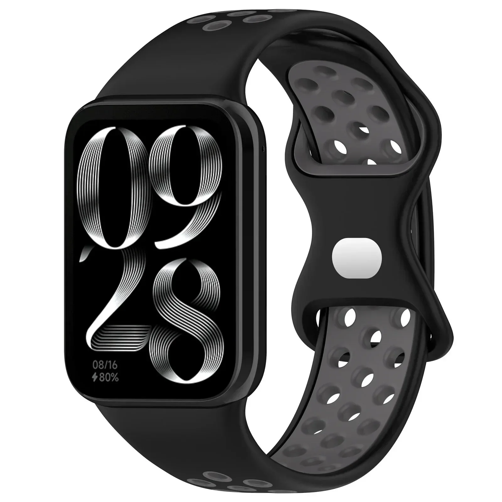 Breathable Silicone Sports Strap Wristband Replacement