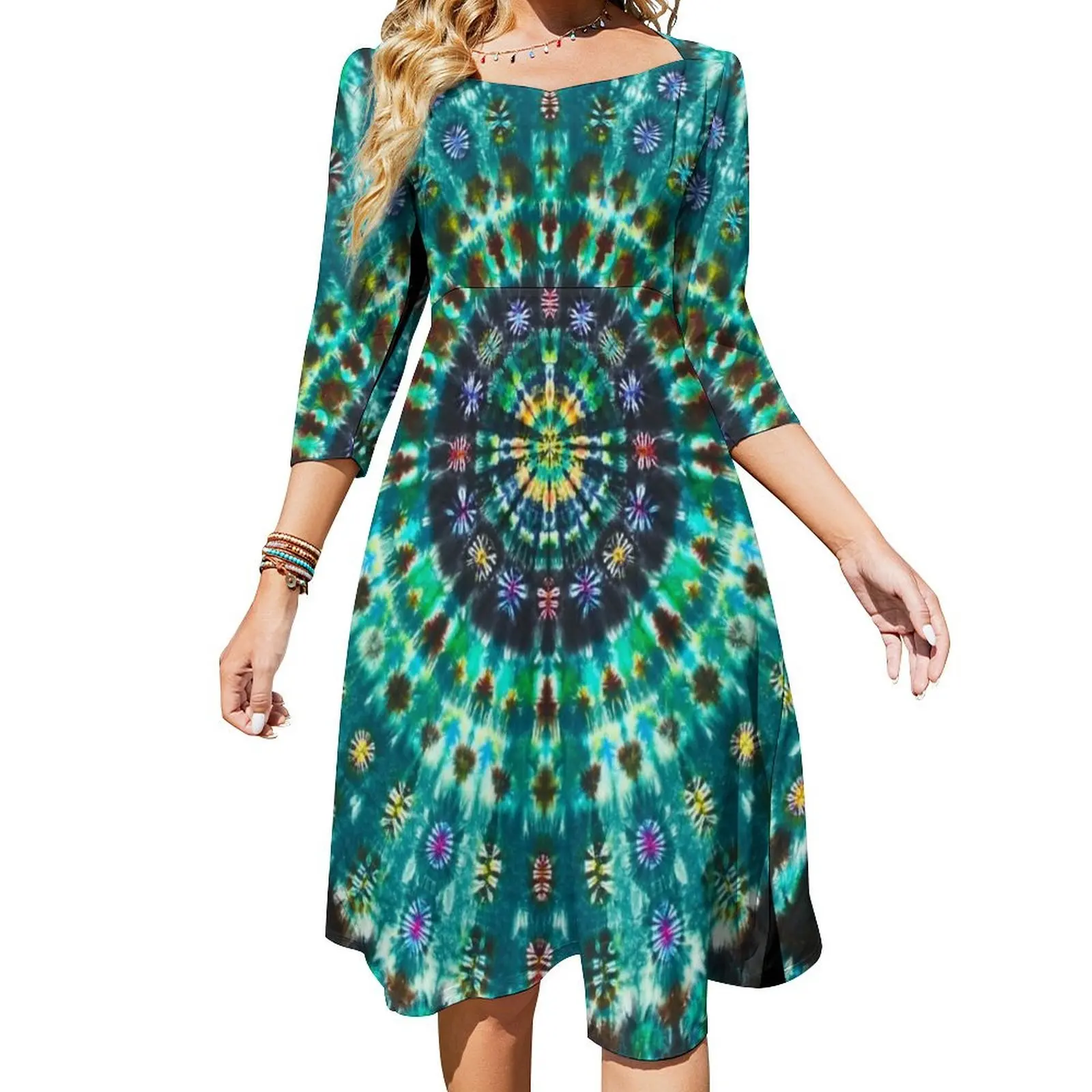 

Женское вечернее платье в стиле хиппи, короткое обтягивающее платье в стиле ретро 60-х годов, 2024