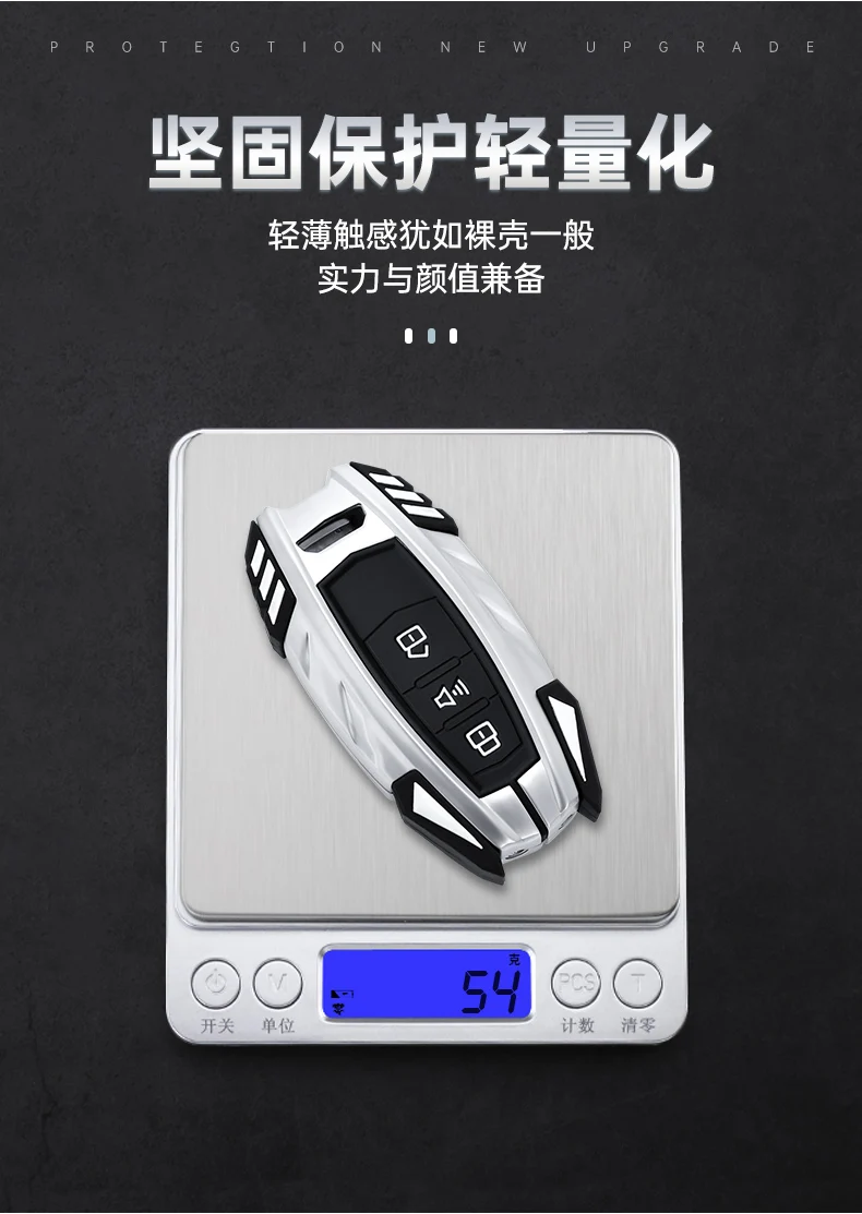 Nuova copertura della cassa della chiave a distanza dell'automobile della lega Shell per Great Wall Haval Hover H6 H7 H4 H9 F5 F7 H2S supporto della protezione accessori senza chiave - S54bac524fdb64de8821d52334abcd550P