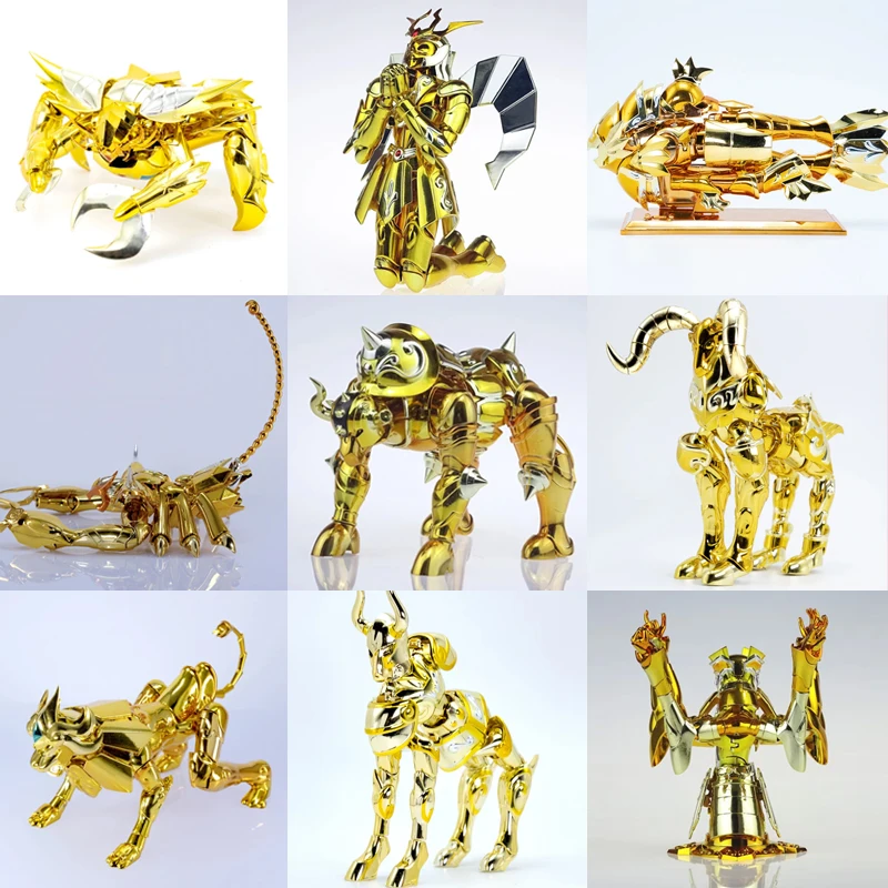 CS Modell Saint Seiya Myth Cloth EX Zwillinge Jungfrau Löwe Schütze Waage Camus Fische Totem/Sternbild Ritter Tierkreiszeichen Auf Lager