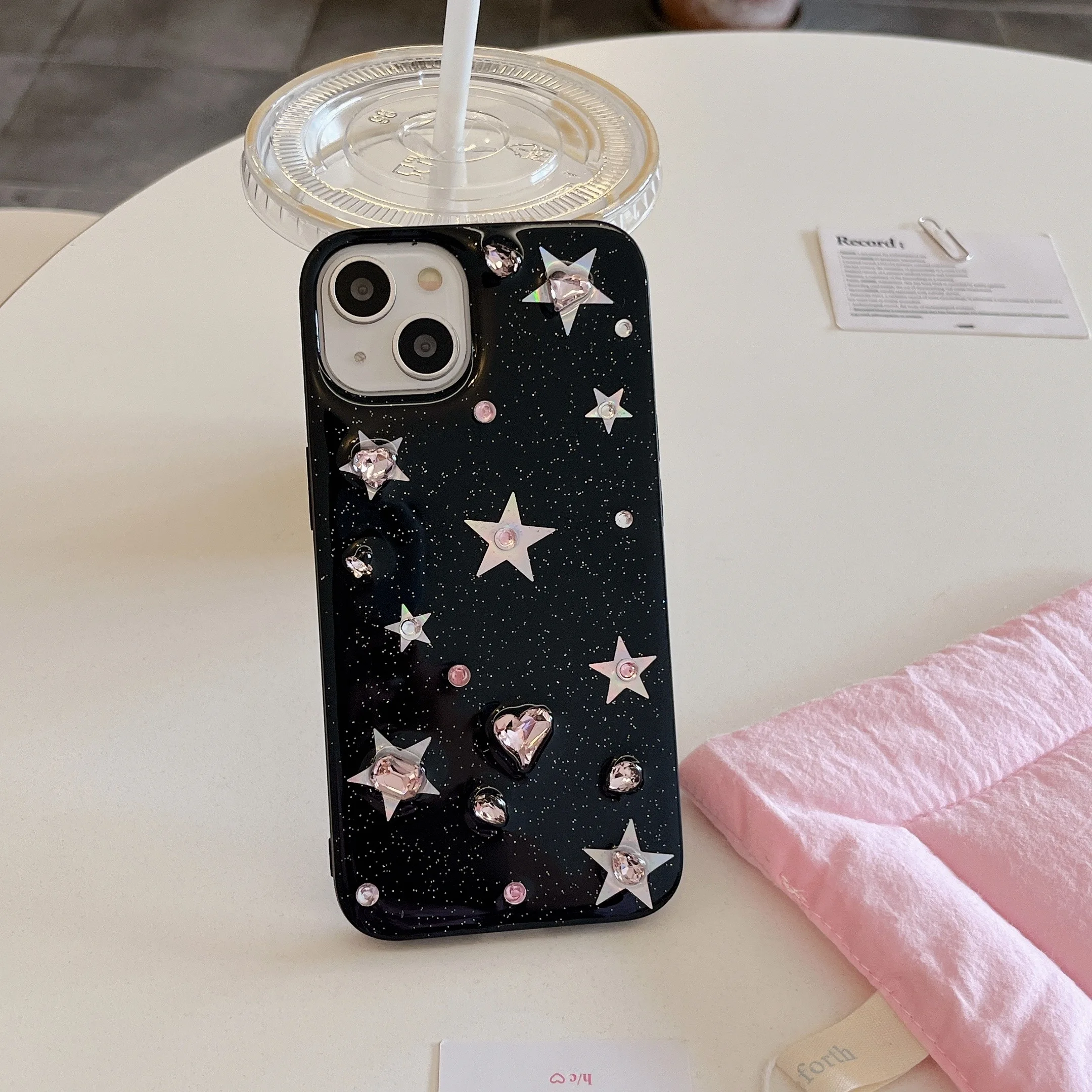 【韓国Attends アテンズ】Signiture stripe epoxy case Signiture Stripe Epoxy Case : attendsKR