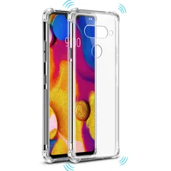 Shockproof Silicone TPU Airbag Case Cover - Oneplus Nord N100 (Transparent)
