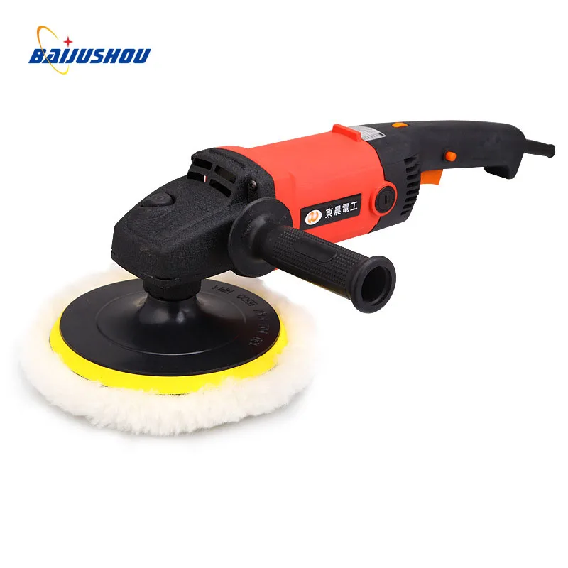 

Портативная полировальная машина для автомобиля, 220 В, 1250 Вт, 180 мм, полировальная машина двойного действия для автомобиля/напольного покрытия/мебели