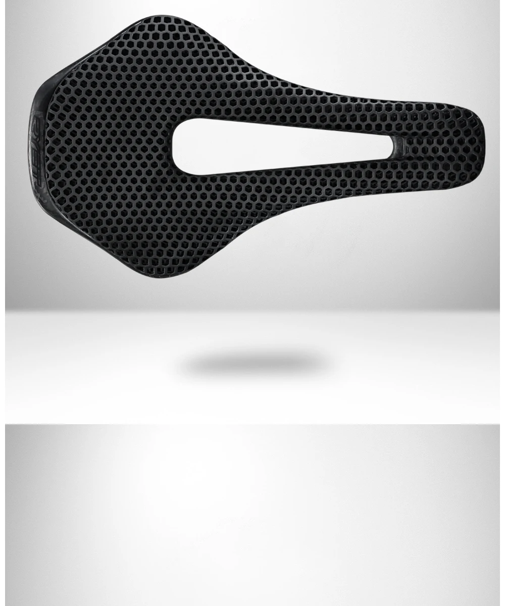 RYET 3D-gedruckter Fahrradsattel, ultraleichte Kohlefaser, hohl, bequem, atmungsaktiv, MTB, Kies, Rennrad, Radfahren, Sitzteile – Detail 19