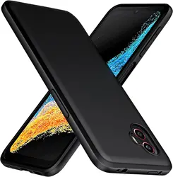 Black Soft TPU Back Phone Case Cover for Galaxy Xcover 5 (Black)