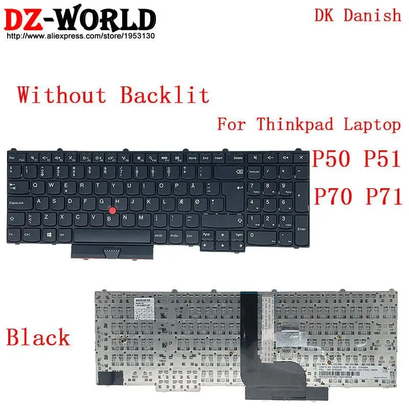 Teclado para lenovo thinkpad, acessórios do portátil,