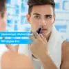 Kemei KM-6619 Nose Hair Cleaner Modern Design Portable Safety Rechargeable Personal Nose Ear Hair Removal Trimmer Home Travel 6