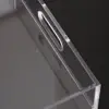 High-transparent Acrylic Tray Non-slip Multi-purpose Storage Solution Wide Application Versatile Tray Toiletry Organizer 아크릴 트레이 6