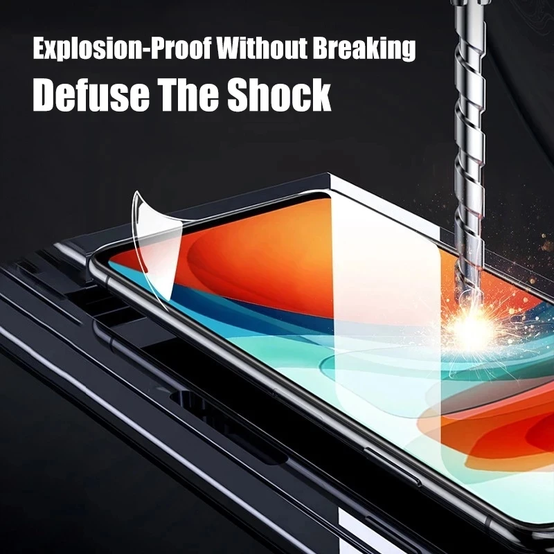 Pellicola Idrogel Per Xiaomi Poco M7 5G (2 Pezzi) – Copertura Completa, HD, Antigraffio, Supporta Impronta Digitale - 5