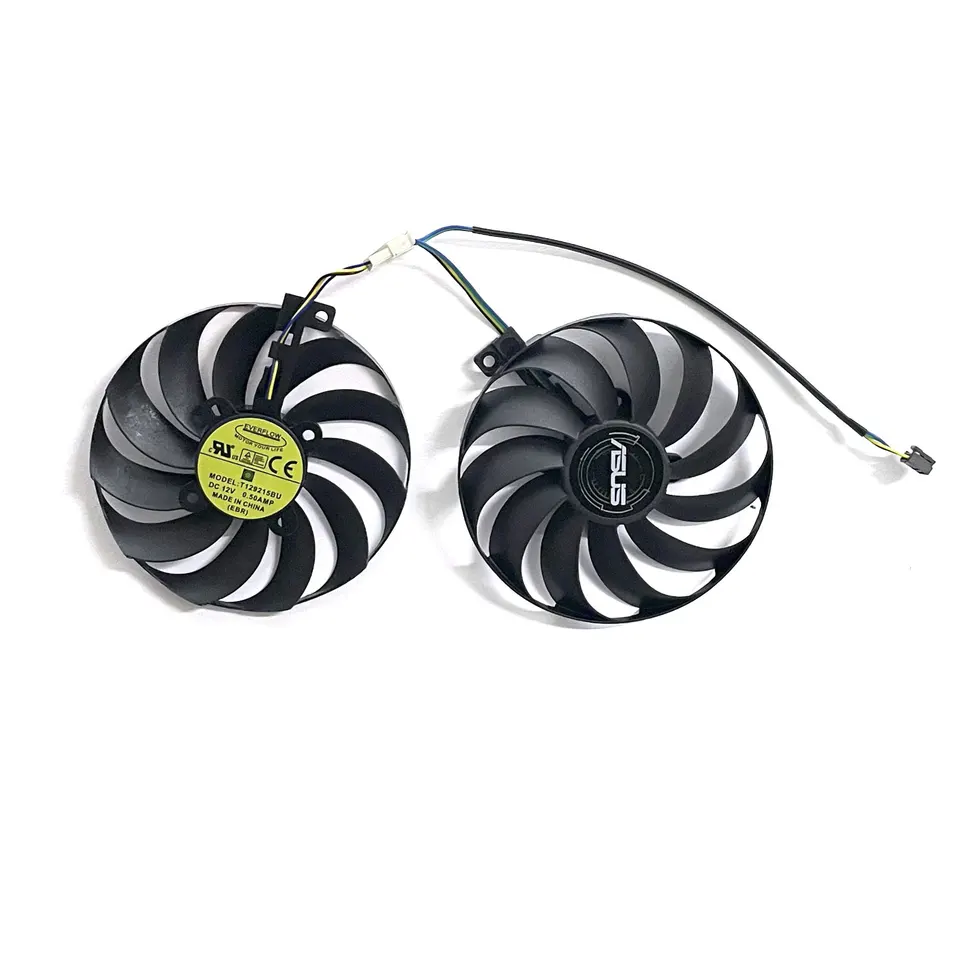 その他 FuX49 2PCS 95MM T129215SU FDC10U12S9-C DC 12V 4pin RX5600XT 5700XT GPU
