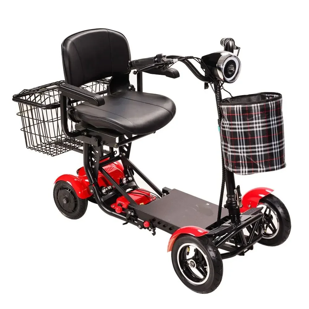 386606-1c03a0.jpg S54bb892070c14431a46d1ada5fa5d7f4G 10-inch Electric Scooter Promotion Elderly 36V, 250W Dual Motor Foldable Mobility Scooters 4 Wheels With Large Armrest Max Speed18 Mallzona