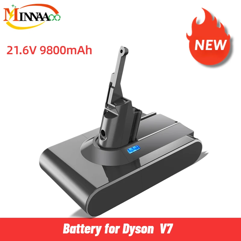 For-Dyson-V7-Battery-21-6V-6800mAh-12800mAh-Upgraded-lithium-FLUFFY-V7 ...