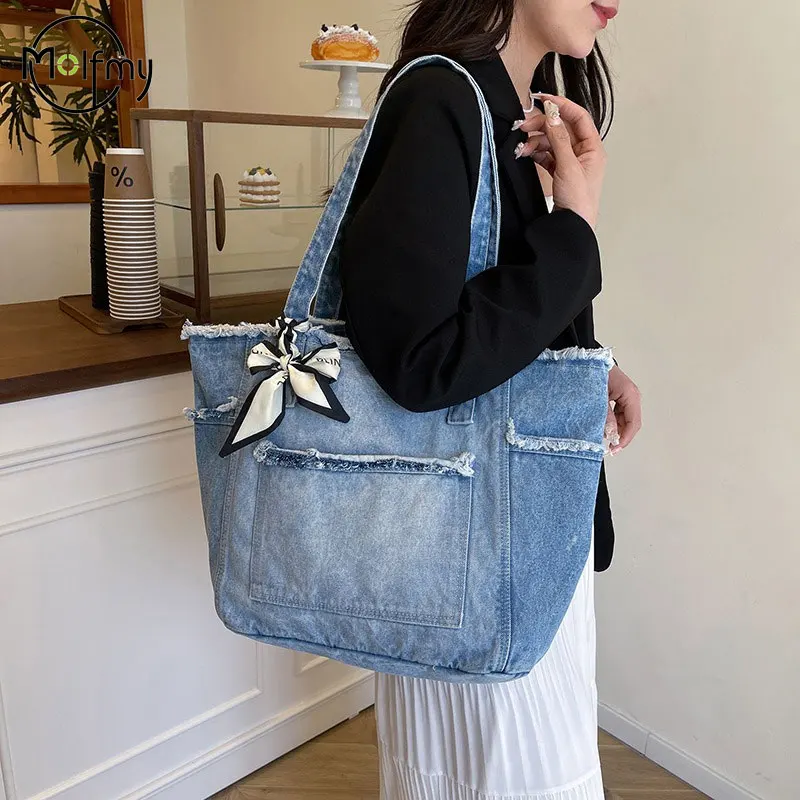 HOT Jeans Bag Denim Designer Bags Designer Bags Blue Jean