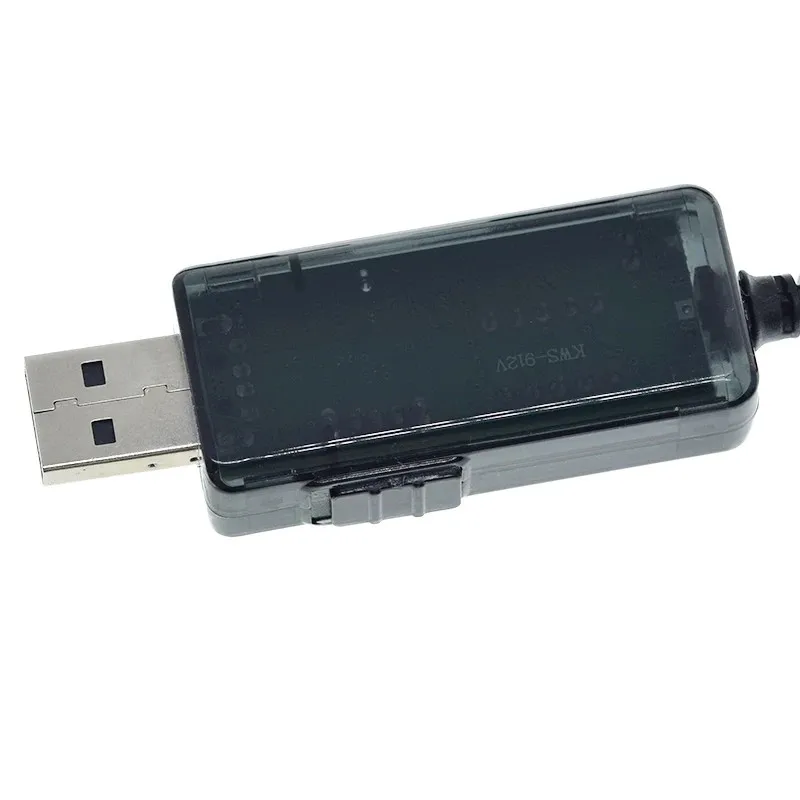 Versatile USB Boost Converter Cable with Adjustable Voltage Output and 3.5x1.35mm Connector