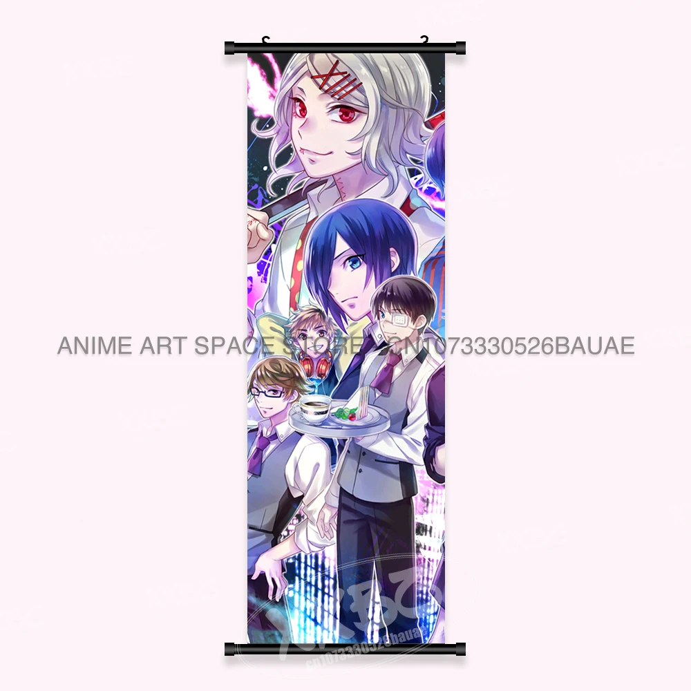 Tokyo Ghoul Anime Character Canvas Wall Art - Home Decoration Mural Poster