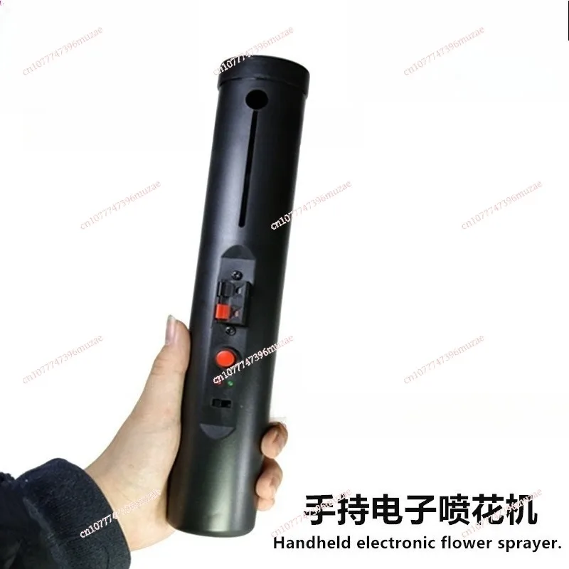 휴대용 전자 스파클러 머신, 파티 웨딩 무대용 리모컨 포함 콜드 스파크 분수 기..