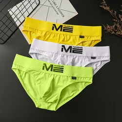Low Rise Young Men Panties Sexy Men's Briefs Tide Tight Summer Cotton Sport Breathable Briefs Toe