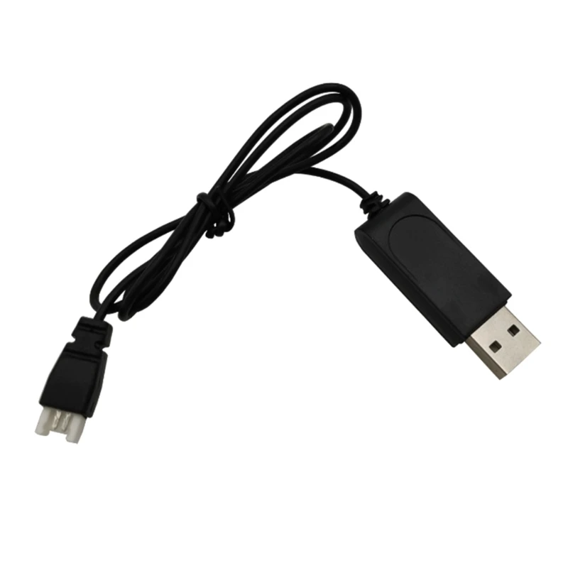 K0AC USB Charging Wire for Li-po Battery with Overcharge Protections 3.7V 500mA Power Supply Cord Line with 51005 Plugs
