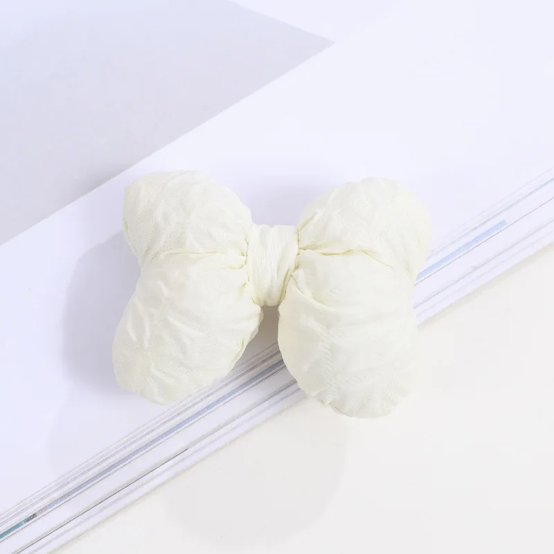 5PCS Bright colours gingham cotton bow accessories accessories DIY home textile knitting children's clothing phone