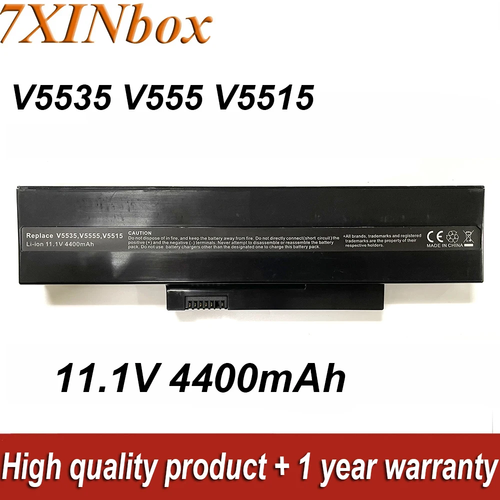 

7XINbox 11.1V 4400mAh V5515 LA1703 V6515 V5535 V5555 Laptop Battery For Fujitsu Amilo SMP-EFS-SS-22E-06 FOX-E25-SA-XXF-04
