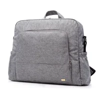 Soboba Solid Diaper Bag Fashion Waterproof Multi-functional Diaper Backpack Nursing Changing Bag for Baby Large Stylish Bag 1