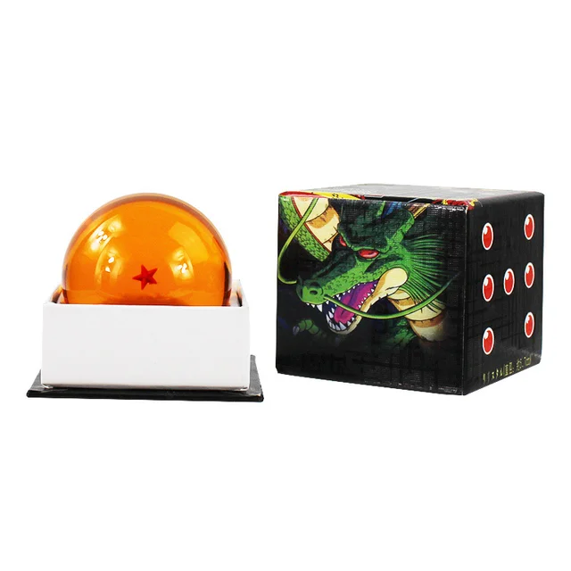 1PC Esferas Del Dragon 4.5CM Dragon Ball Crystal Balls Dragon Ball Anime  Figure PVC Action