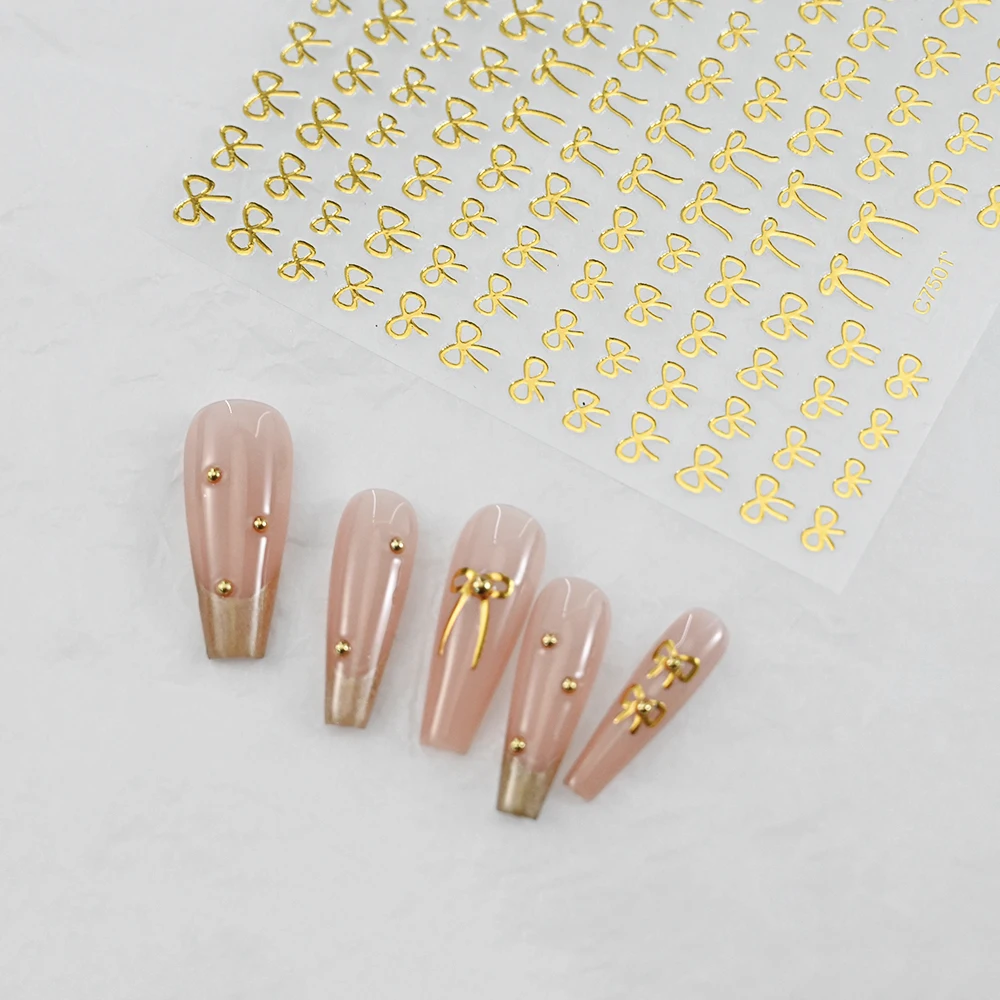 Bowknot Nail Stickers 3