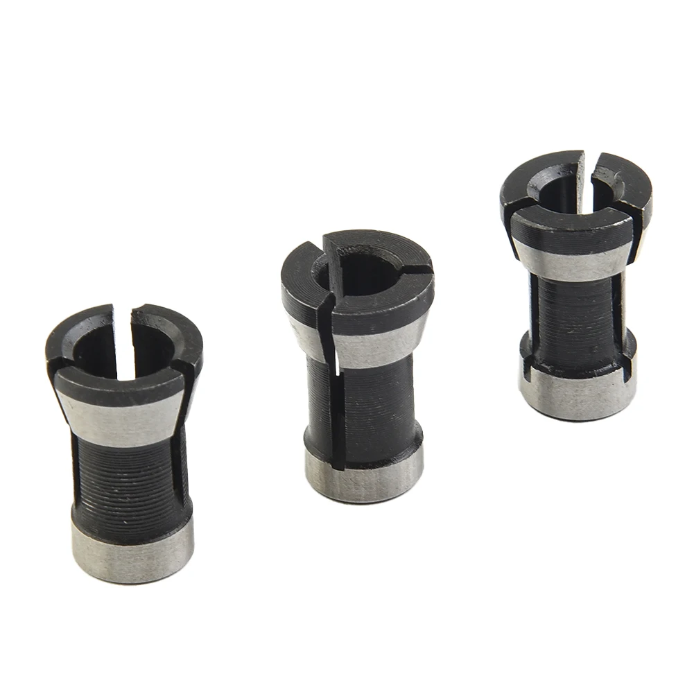 

Unique Woodworking Cutter Electric Router Woodworking Accessories 6/6.35/8mm Collet Carbon Steel M15 Screw Nut Milling Cutter