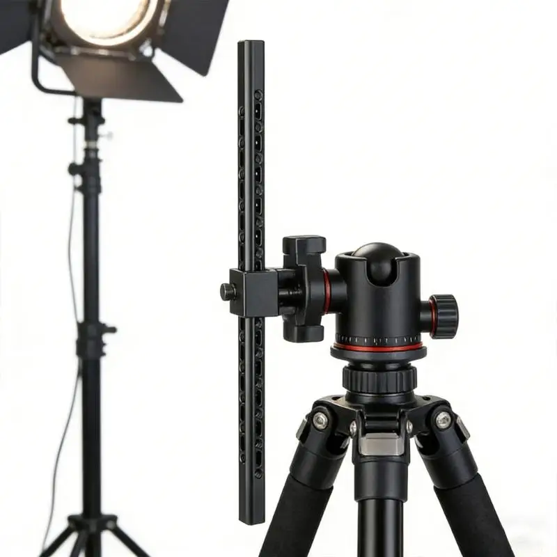 B03F 20CM 알루미늄 DSLR 카메라 장비 15mm 치즈 로드 브래킷 조명용 1/4인치