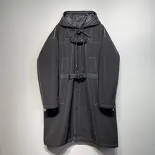 

Men's winter long down jacket with detachable inner liner