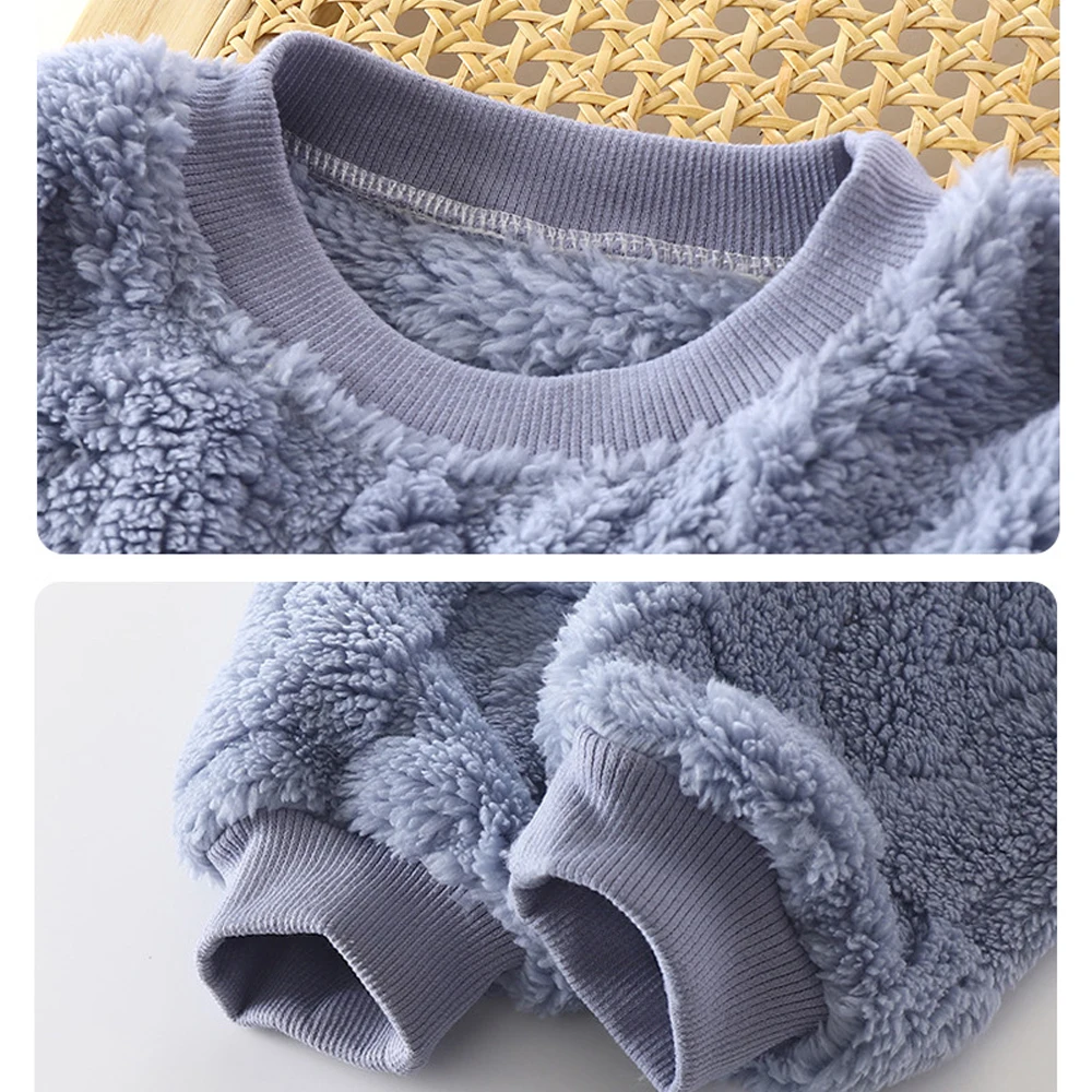 Toddler Boy's and Girl's Flannel Pajamas 4