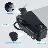 LAFLY X3 X5 JINGHMA R7 R5 batterie 48V 20Ah 14Ah 10Ah DCH 006 Batteries pour 1000w 800w 750w E vélo batterie intégrée DCH-006 5