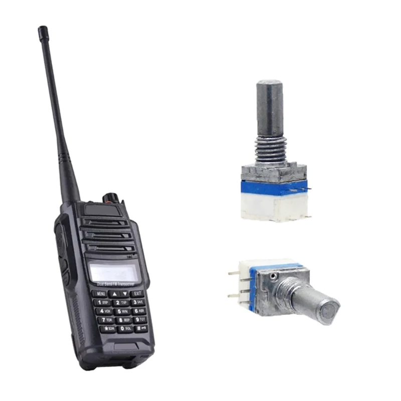 

1Pc/5Pc Power Knob Volume Switch for UV-9R PLUS-ERA PRO Interphone Volume Button