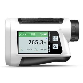 Nohawk Side Screen Display Laser Rangefinder With Golf Ballistic Compensation Flagstick Lock And Vibration Memory