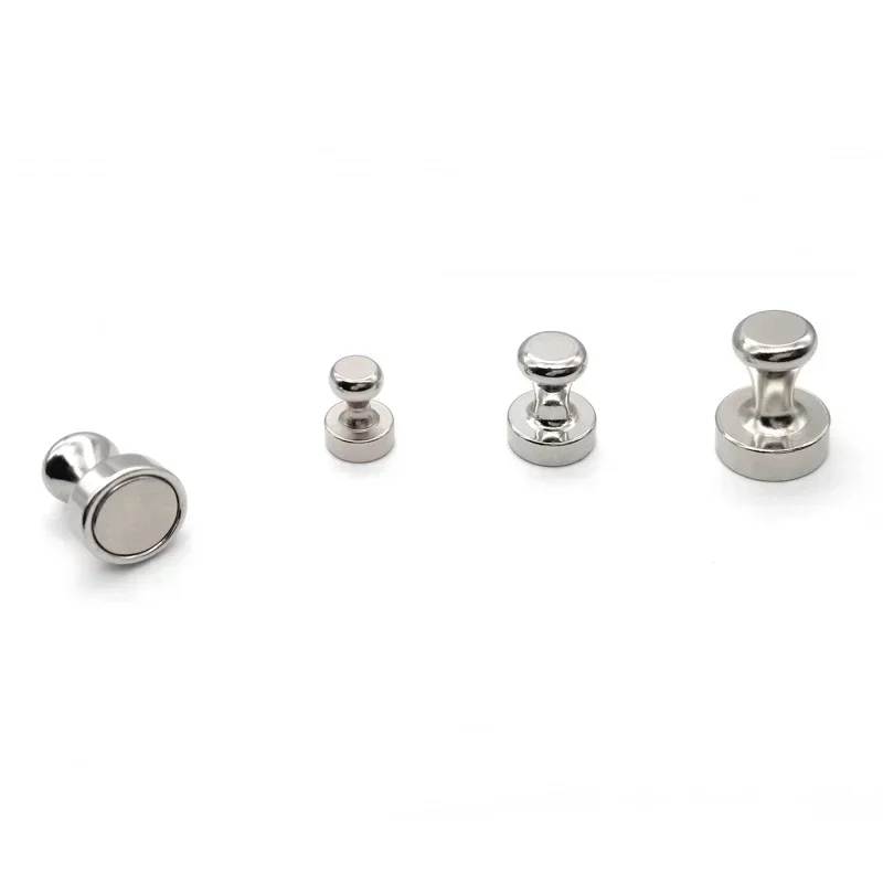 Magnetic Push Pins 5/10Pcs N38 Neodymium Magnet Sucker Pushpins Metal Thumbtack Refrigerator White Board Strong Magnetic Pin neodymium magnets magnetic push pins magnetic suction