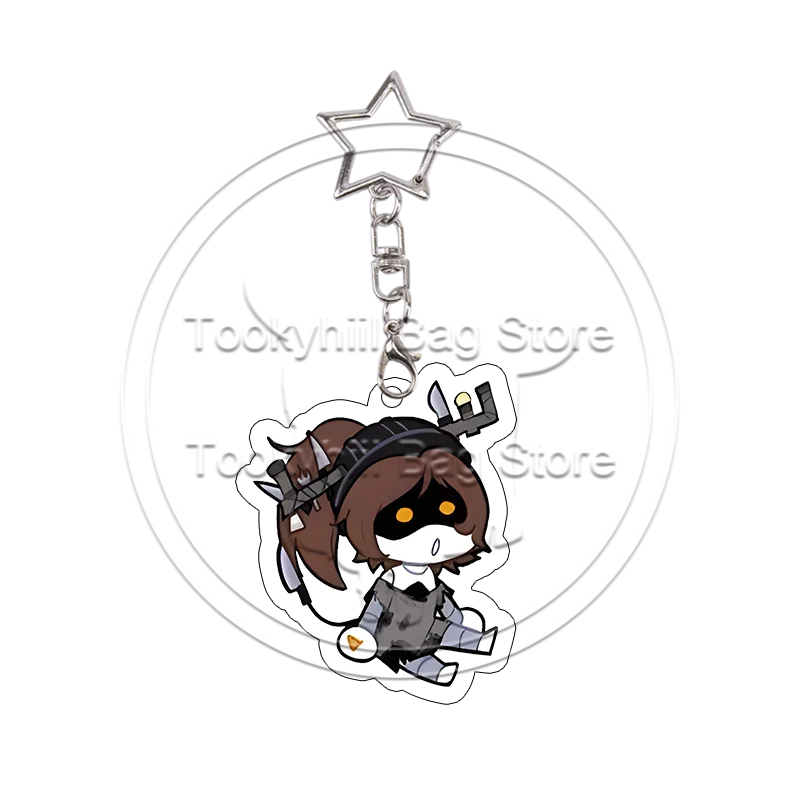 Anime-Inspired Uzi Chibi Character Bag Charm - Collectible Decor & Cosplay Accessory