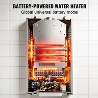 VEVOR chauffe-eau GPL 6L 8L 10L 12L 16L 18L gaz de pétrole liquéfié Propane Butane chauffe-eau sans réservoir en acier inoxydable 6
