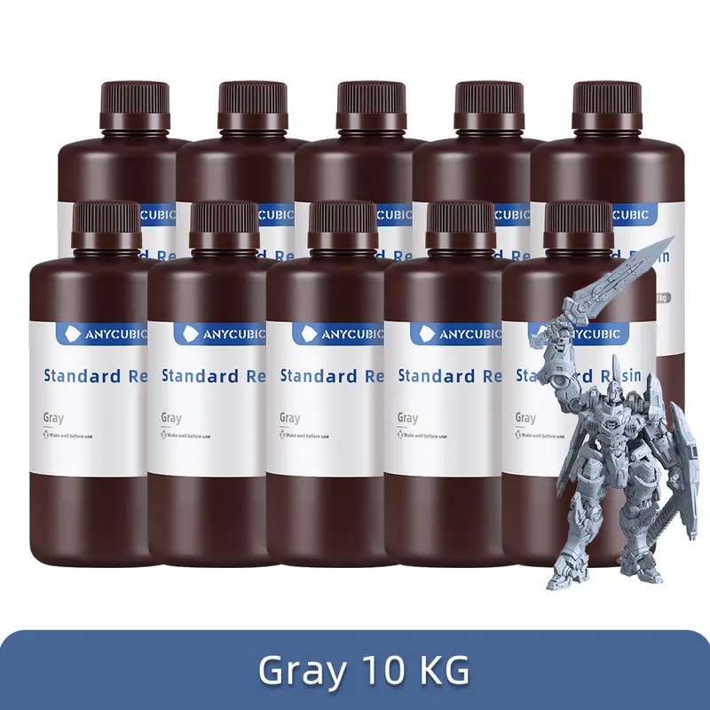 ANYCUBIC 1kg/10kg Liquid Photopolymer Standard Resin 405nm UV Resin For 3D Printer LCD Printing Resin Material For Photon Mono - Image 28