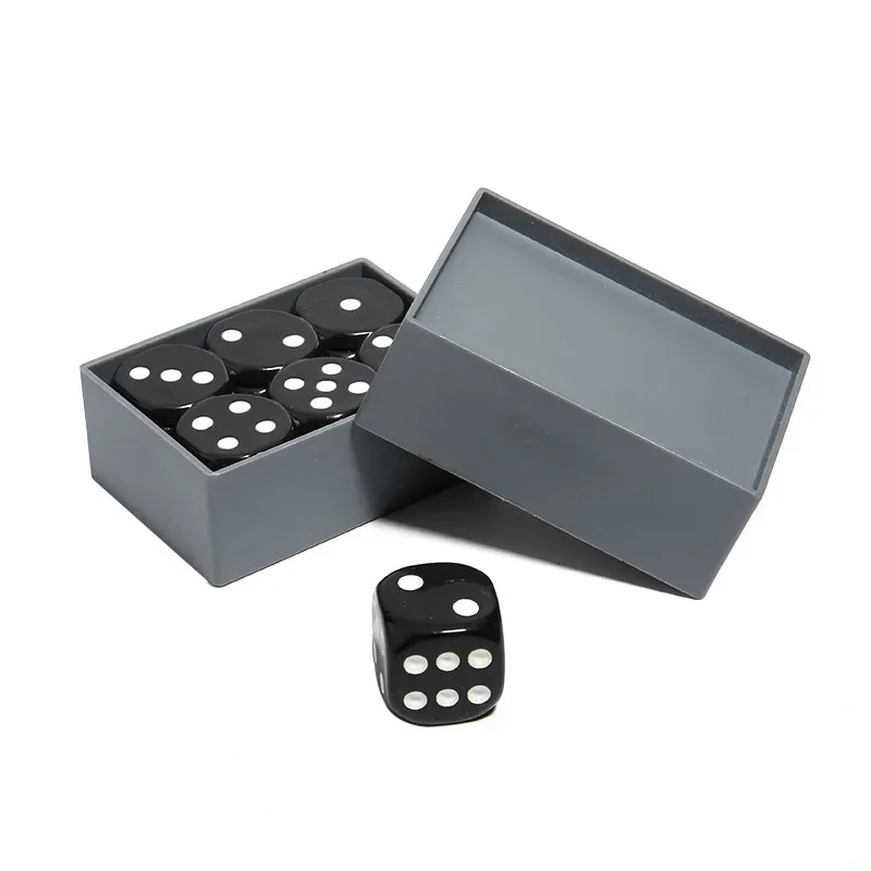 Magic Dice Trick 7 Black Die And Box Incredibile Miracolo Modifica Del Numero Effetto Di Previsione Close Up Magic Stage Magic Magists Gimmick