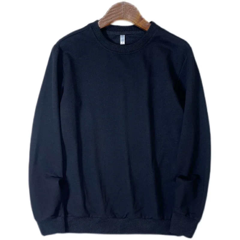 

Men's hoodie spring pullover round neck loose trendy top