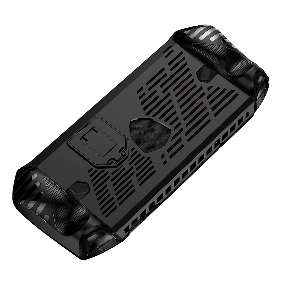 For MSI Claw Handheld Console TPU Case Protector Shell Sleeve with Kickstand Protective Cover for MSI Claw Handheld Accessories