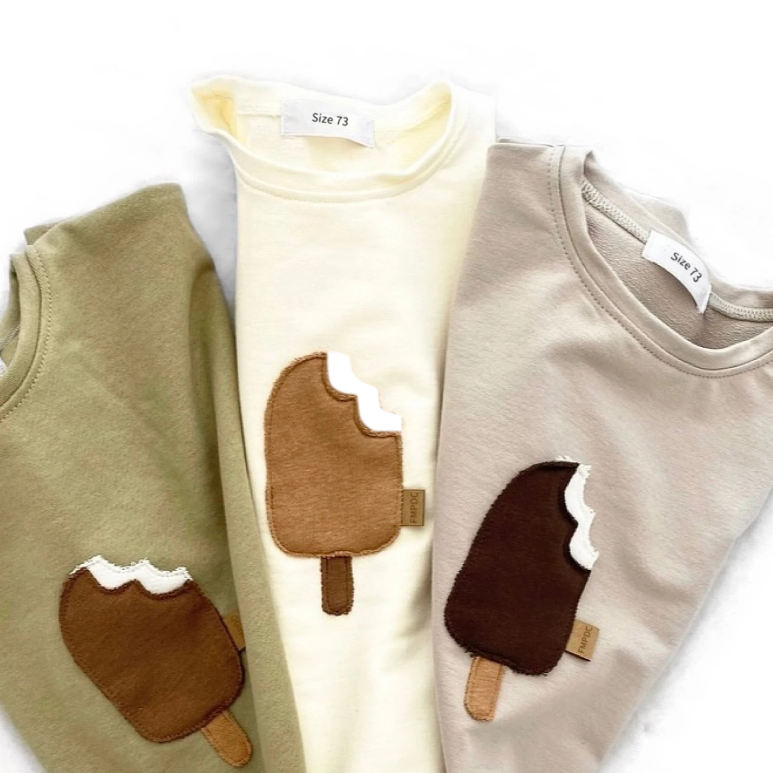 Baby Ice Cream Cotton T-Shirt 4