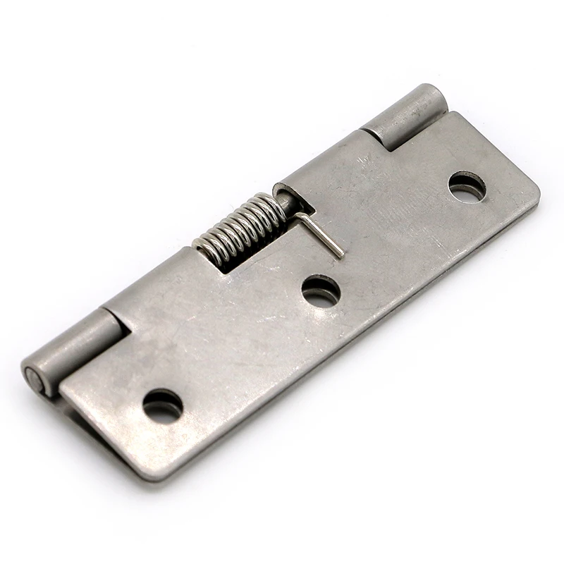 

XK517-65 Stainless steel coffee table concealed hinge bit spring hinge for sofa bed 65mm*37.4mm*1mm 10pcs