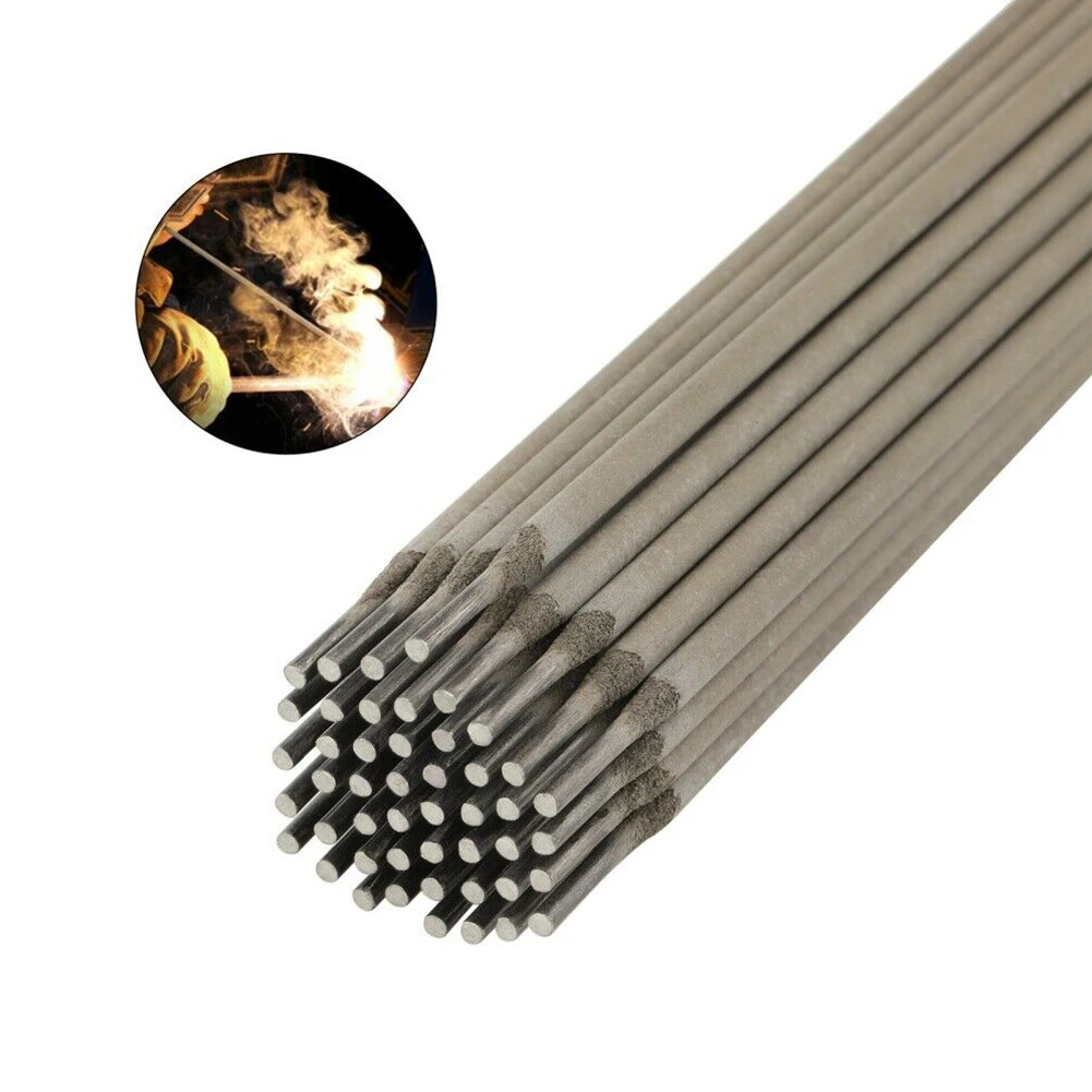 10pcs 스테인레스 스틸 E6031 아크 용접봉 전극 연강 2.5mm/3.2mm 연강 우수한 용접 성능 용접