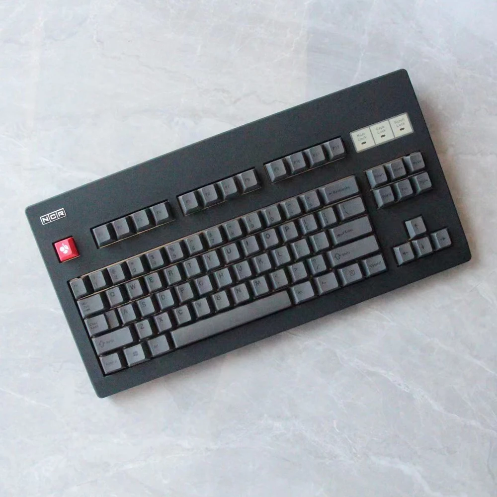 NCR80BlackKeyboardCasewithSolderingorHotSwapKitAnsiIOS